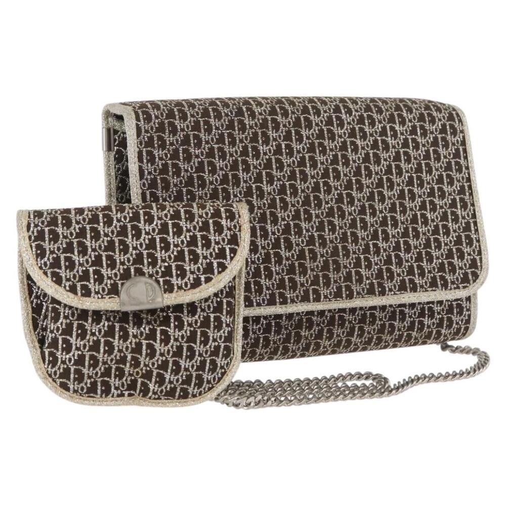 Dior Trotter Chain Shoulder Bag Gold